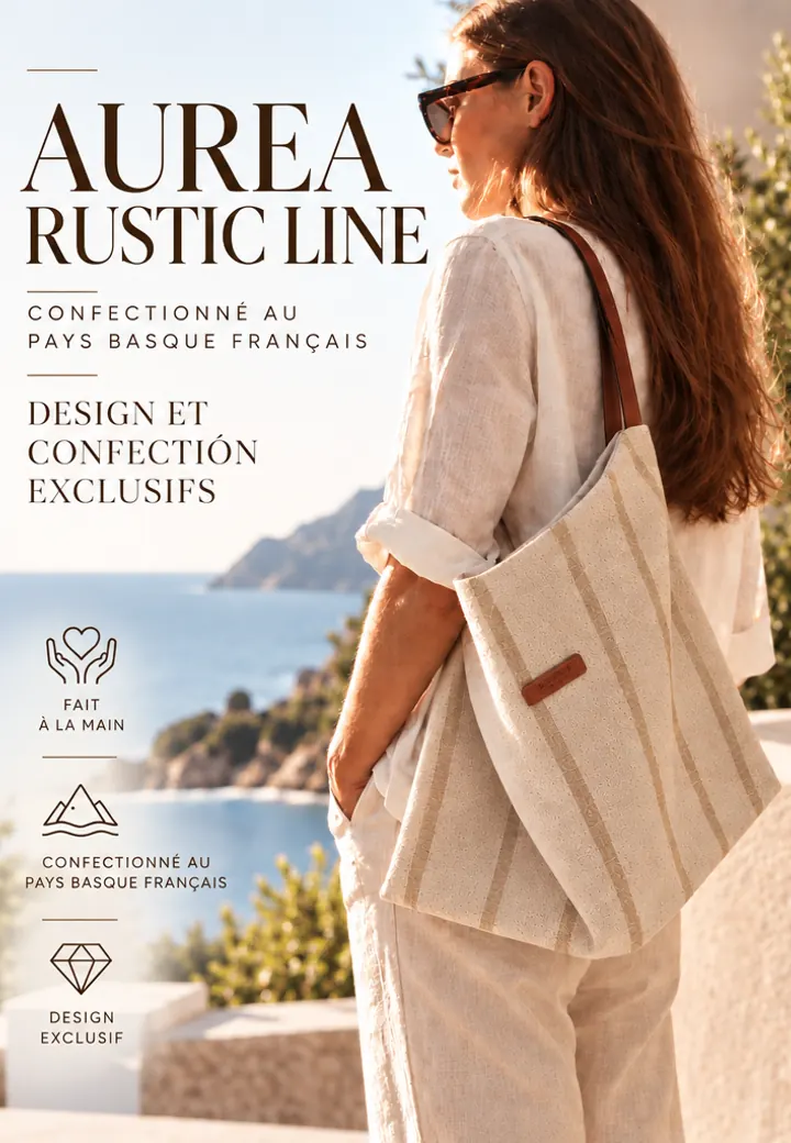 Affiche de campagne AUREA RUSTIC LINE